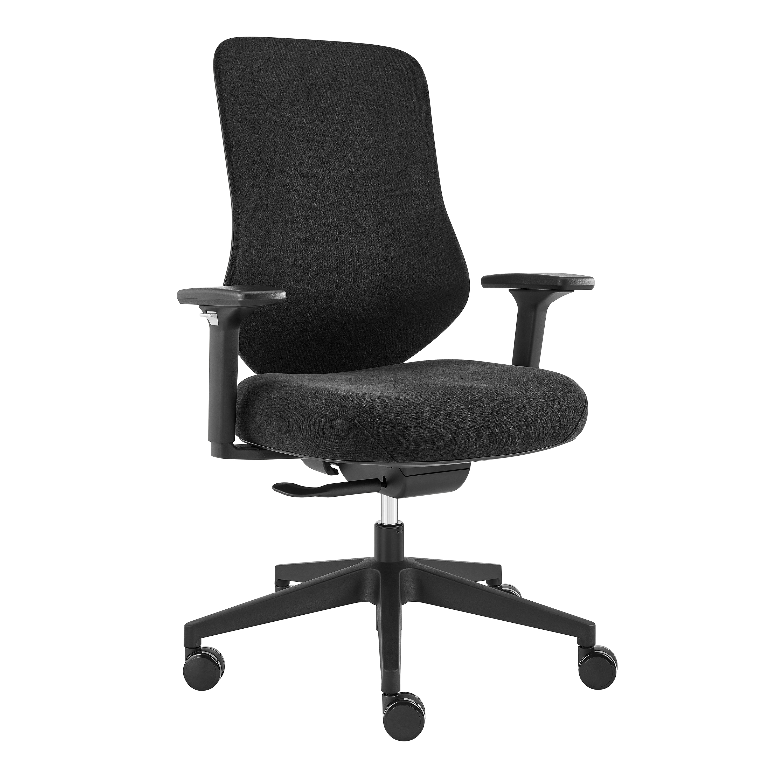 ES106 Task & Conference Chair in Black Fabric and Black Base