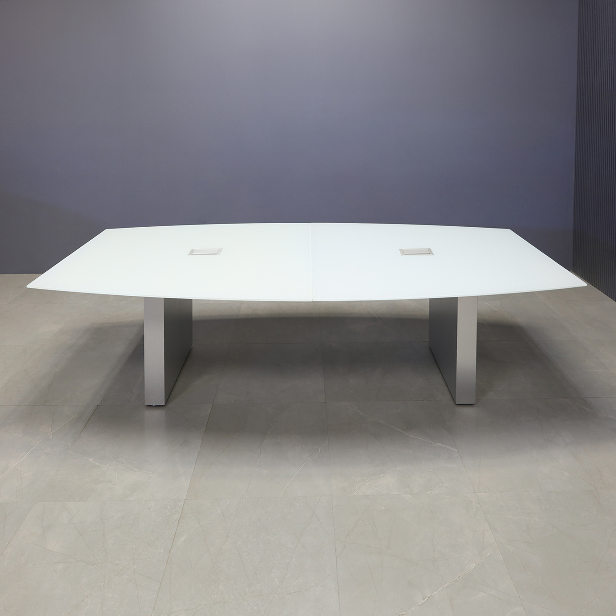 120-inch Omaha Boat Conference Table in 1/2