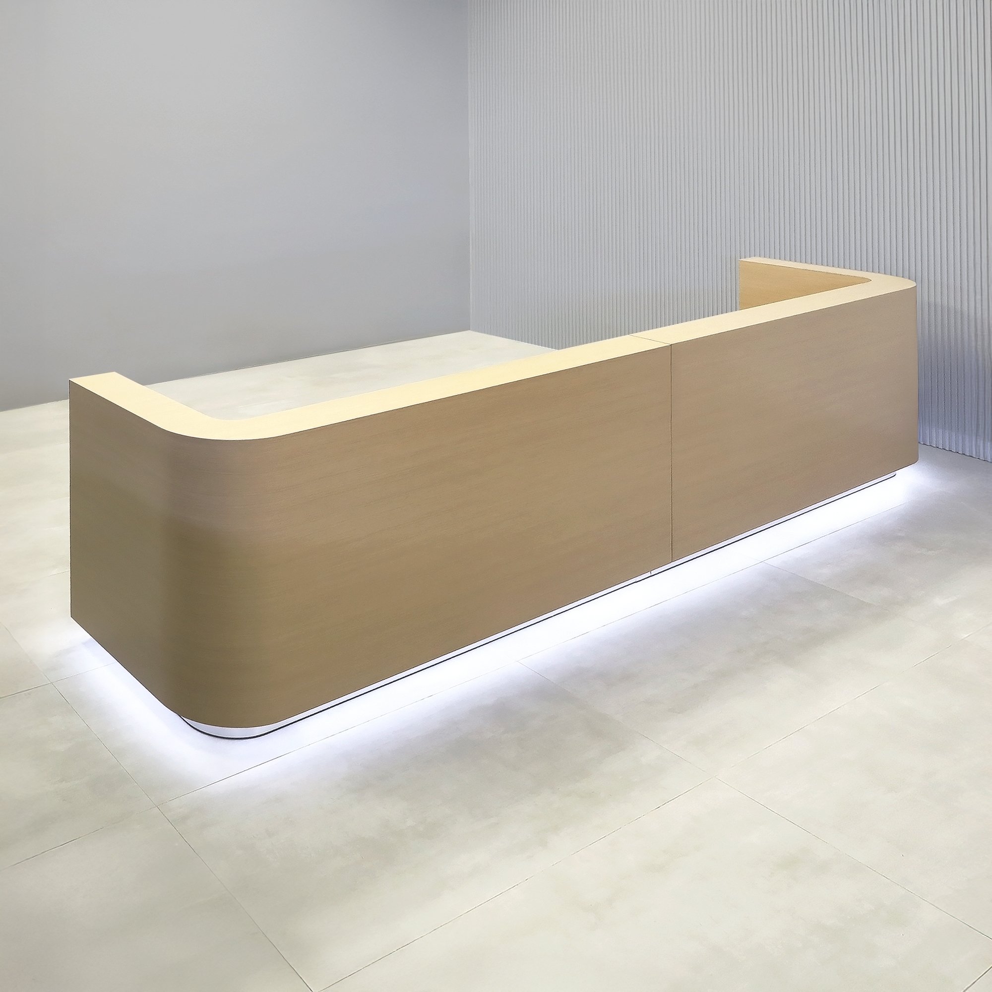 Nola U Large Reception Desk