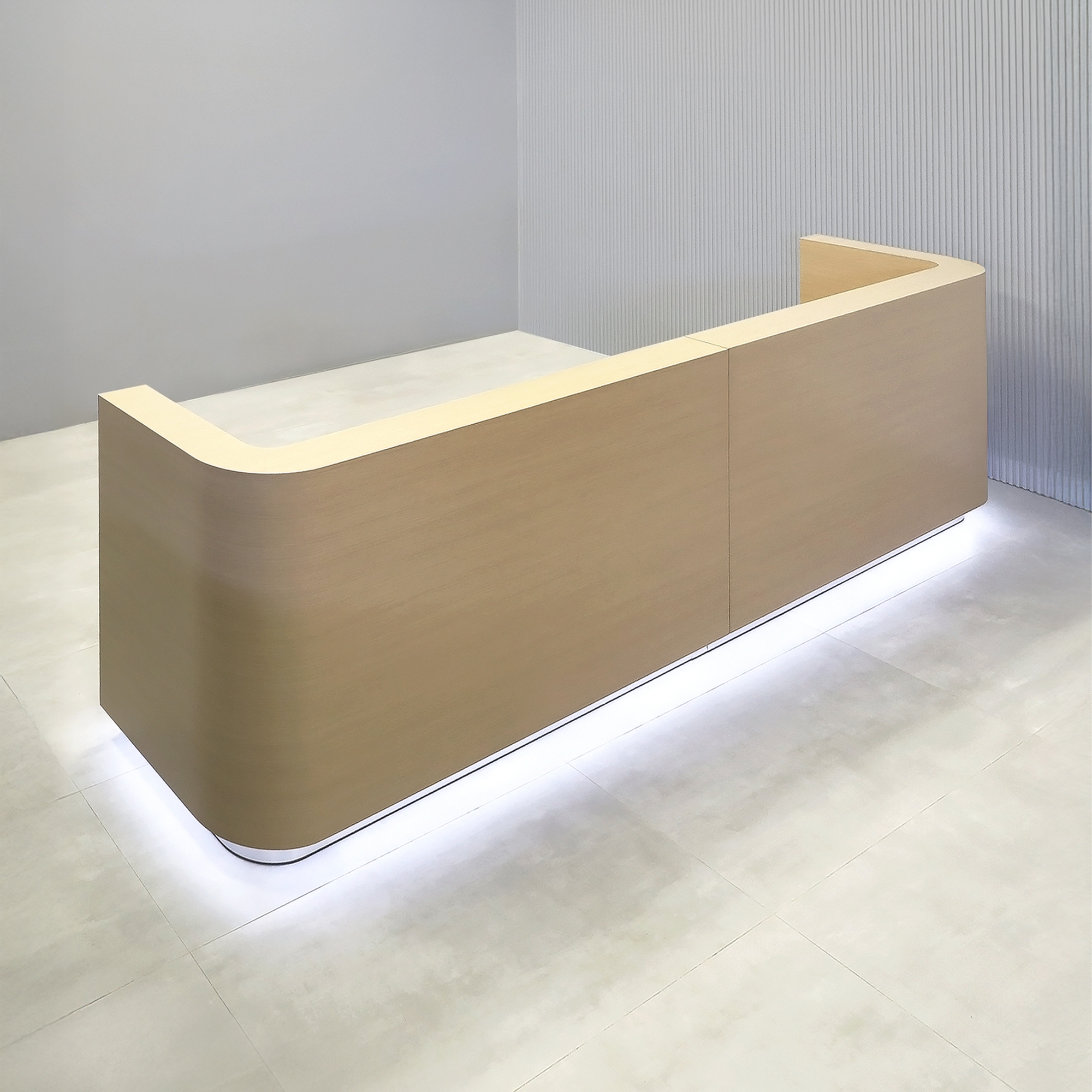 Nola U Large Reception Desk