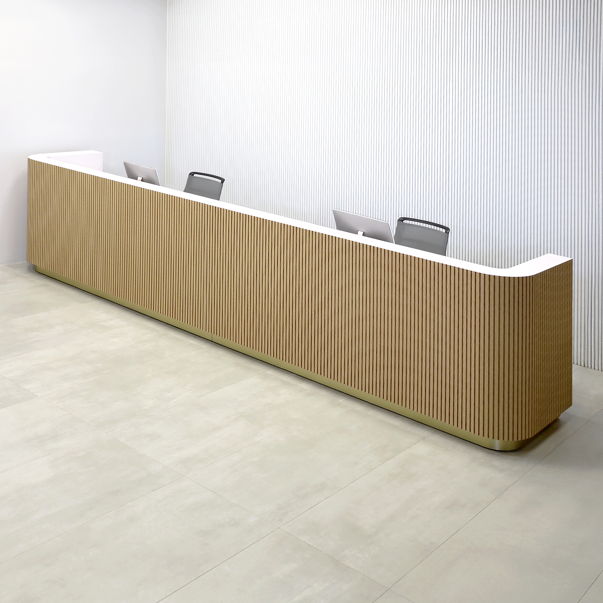 Nola Extra Large Reception Desk