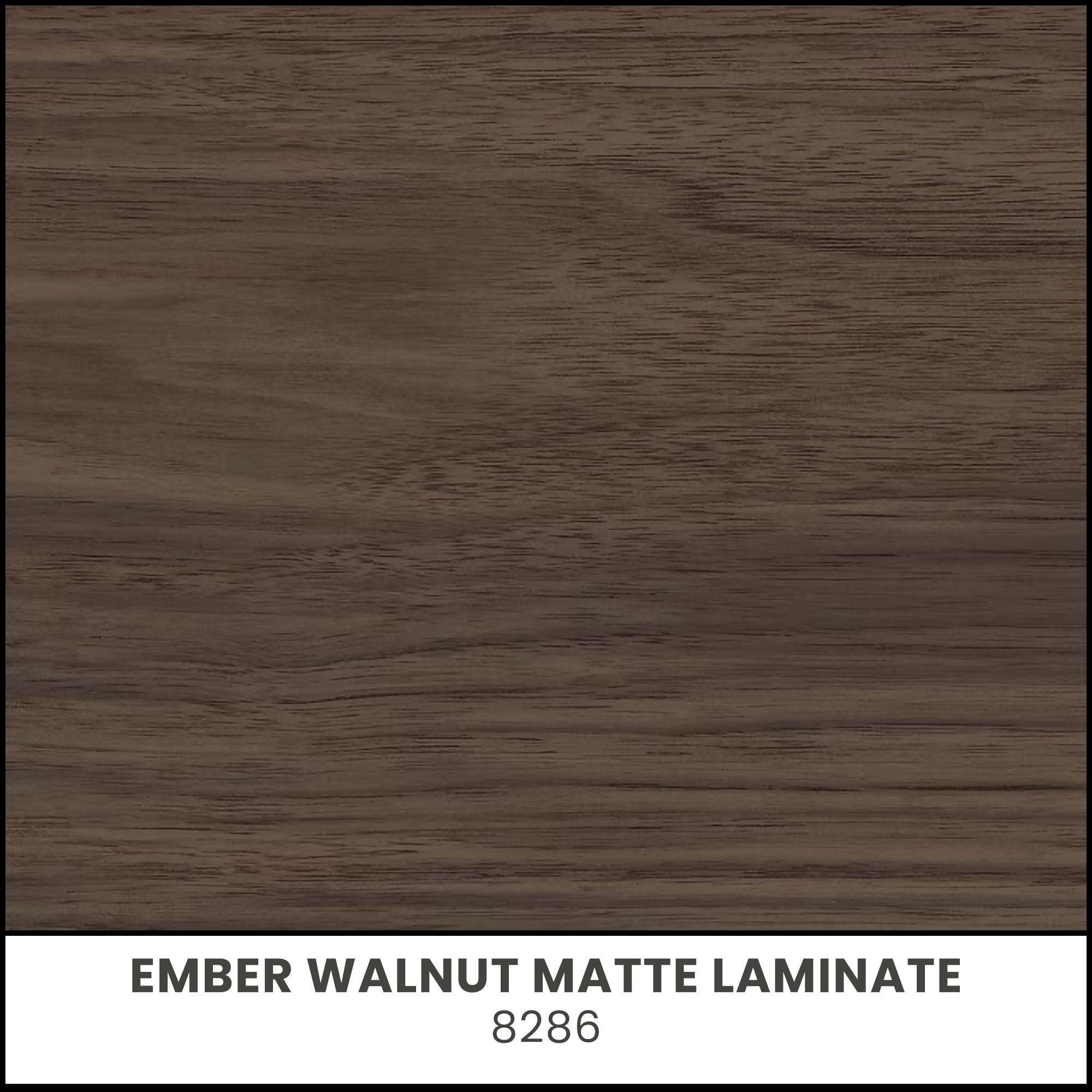 Ember Walnut Matte Laminate - 8286