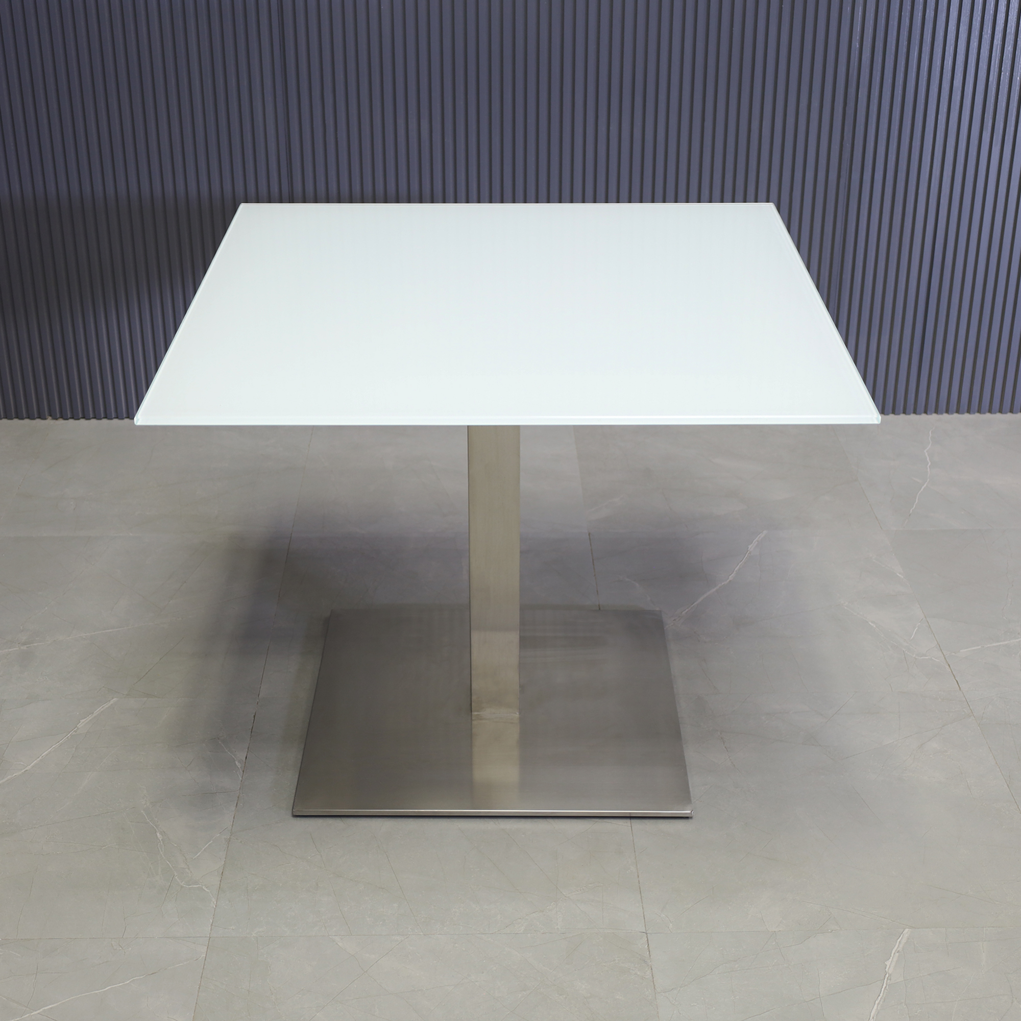 32-inch California Square Conference Table with 1/2