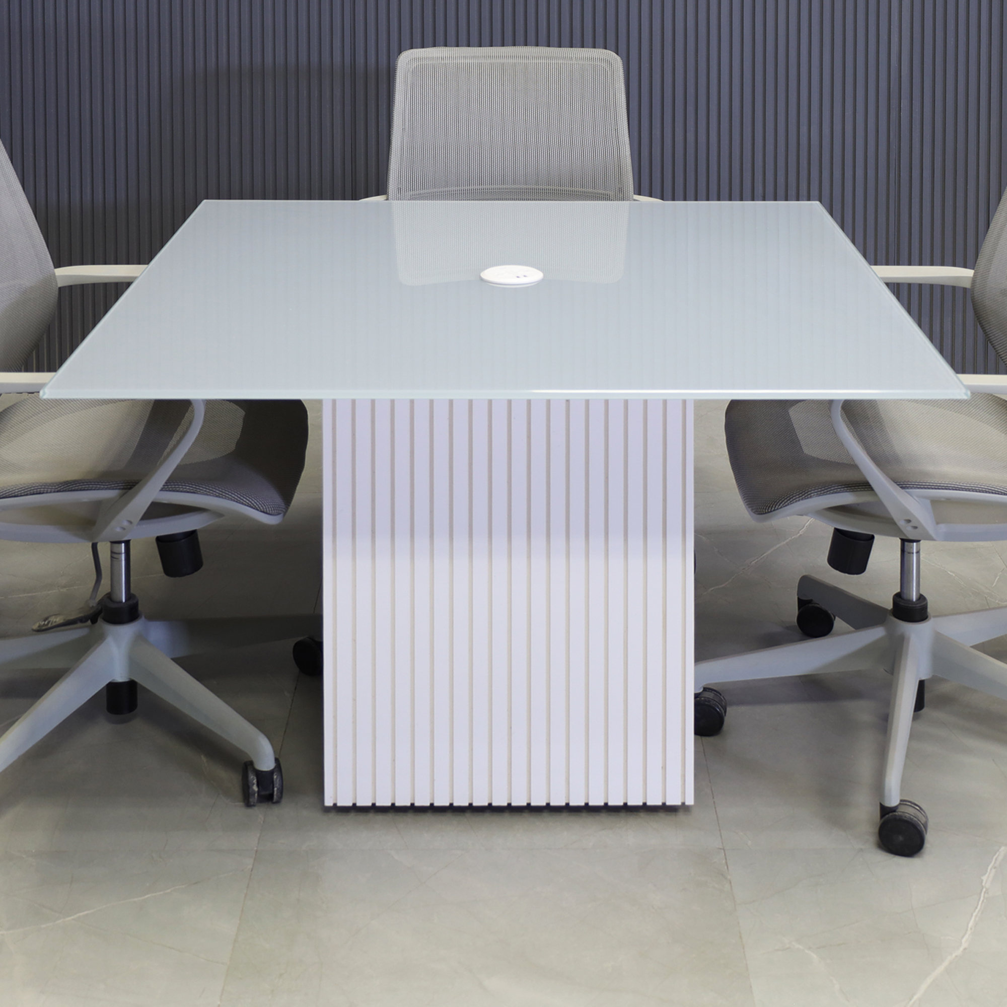 42-inch Omaha Square Conference Table in 1/2