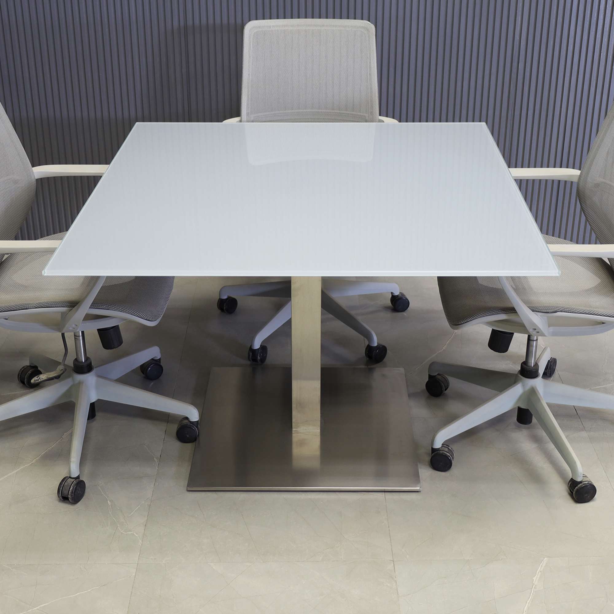 42-inch California Square Cafeteria Table in 1/2