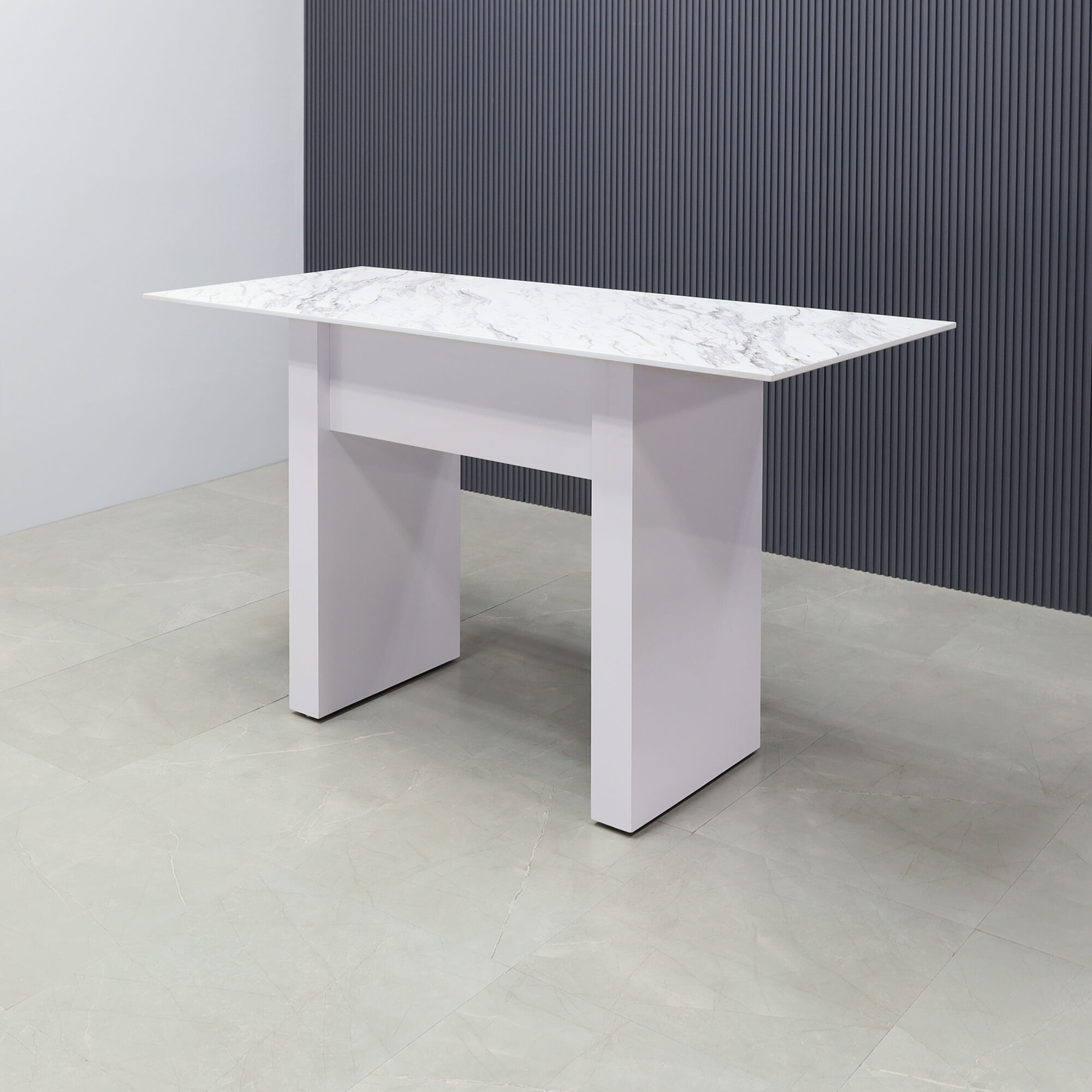 60-inch Windsor Engineered Surface Bar Table in 1/2