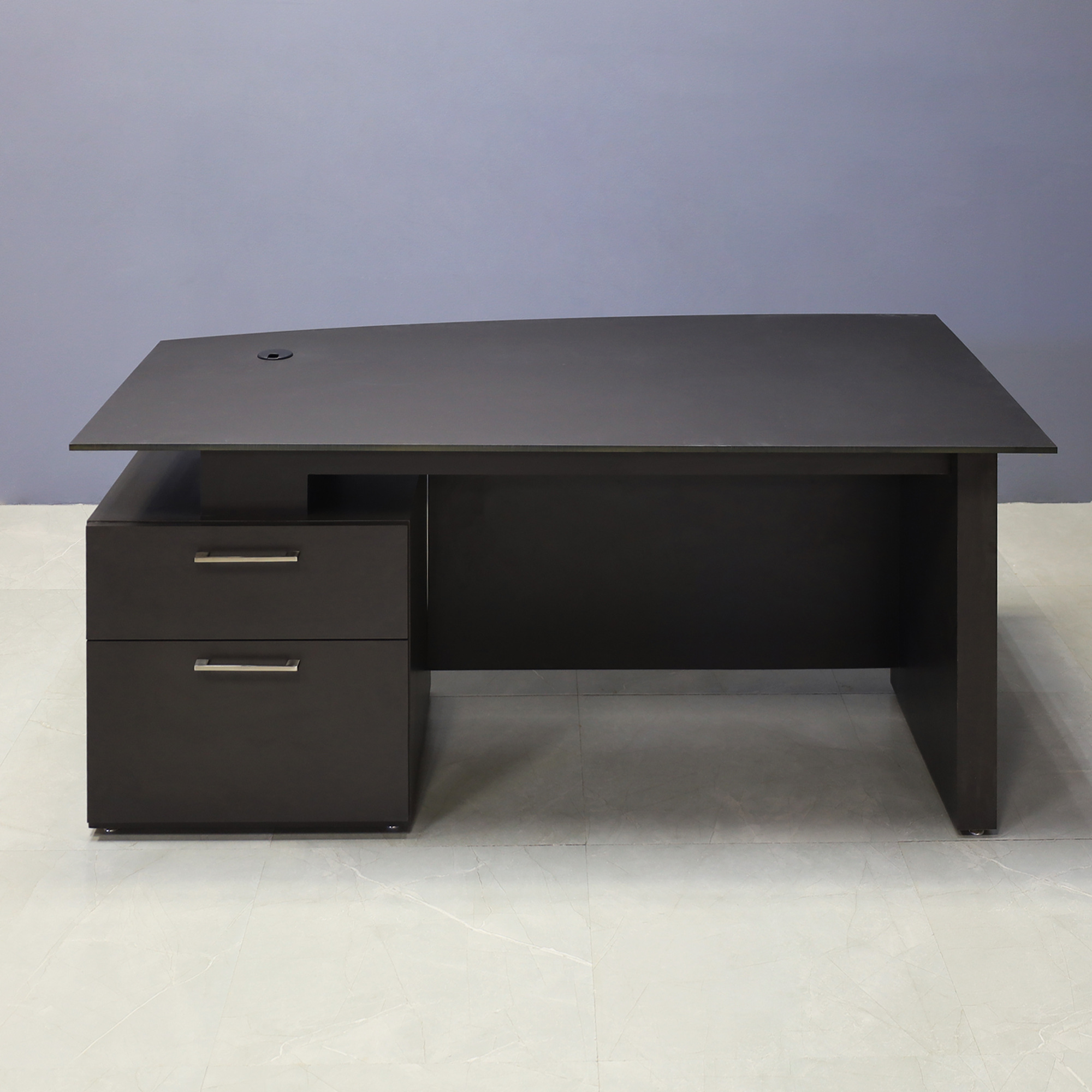 Avenue Curved Executive Desk With Engineered Surface Top