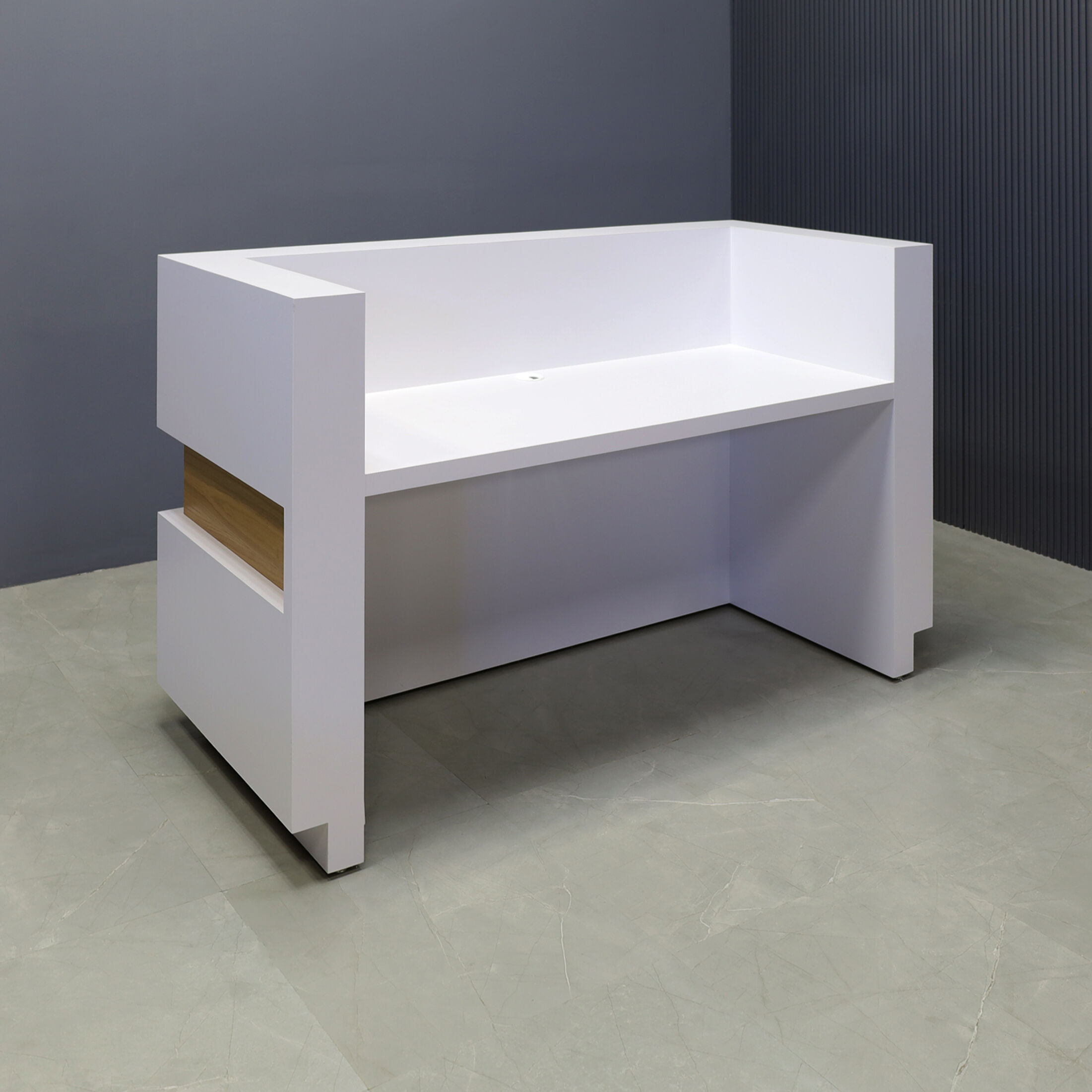 Wave Custom Reception Desk