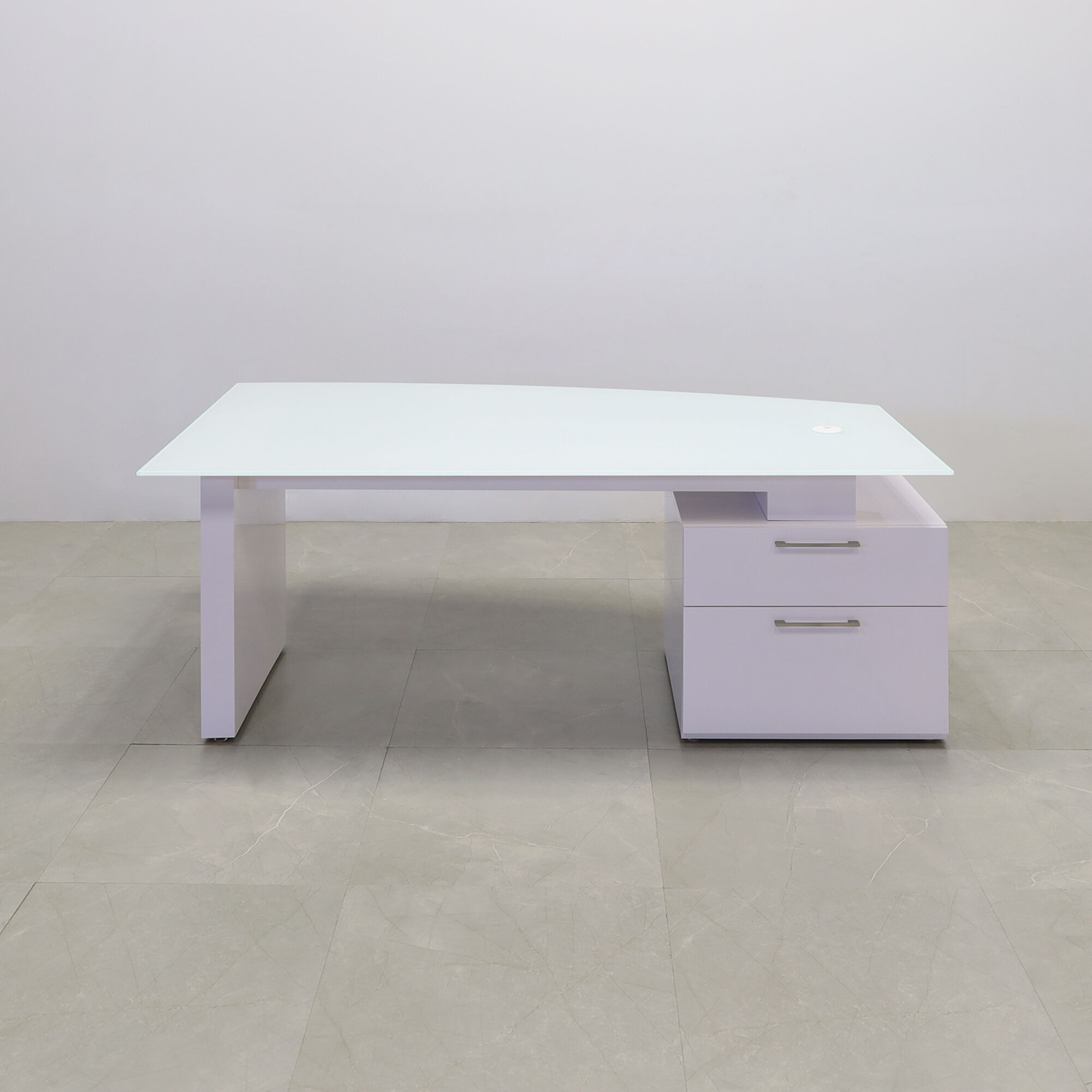72-inch Avenue Curved Executive Desk in 1/2