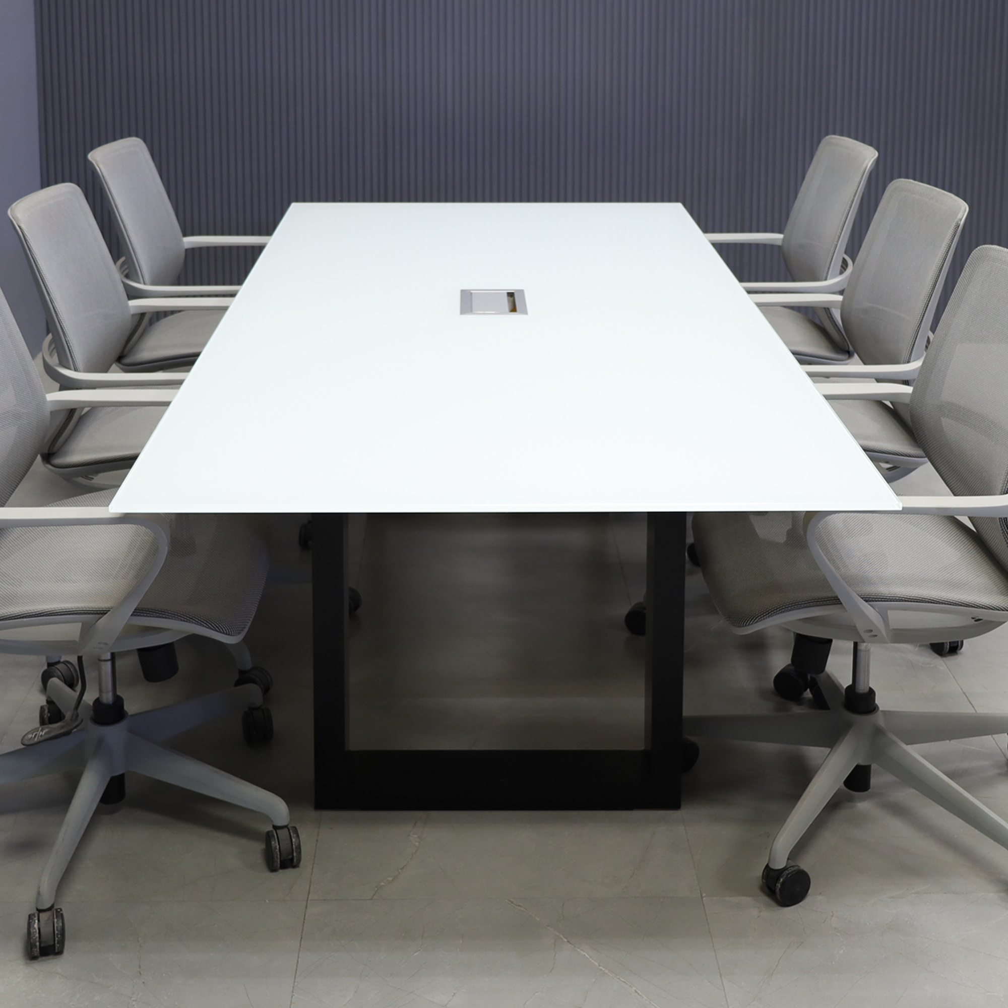 84-inch Omaha Rectangular Conference Table in 1/2