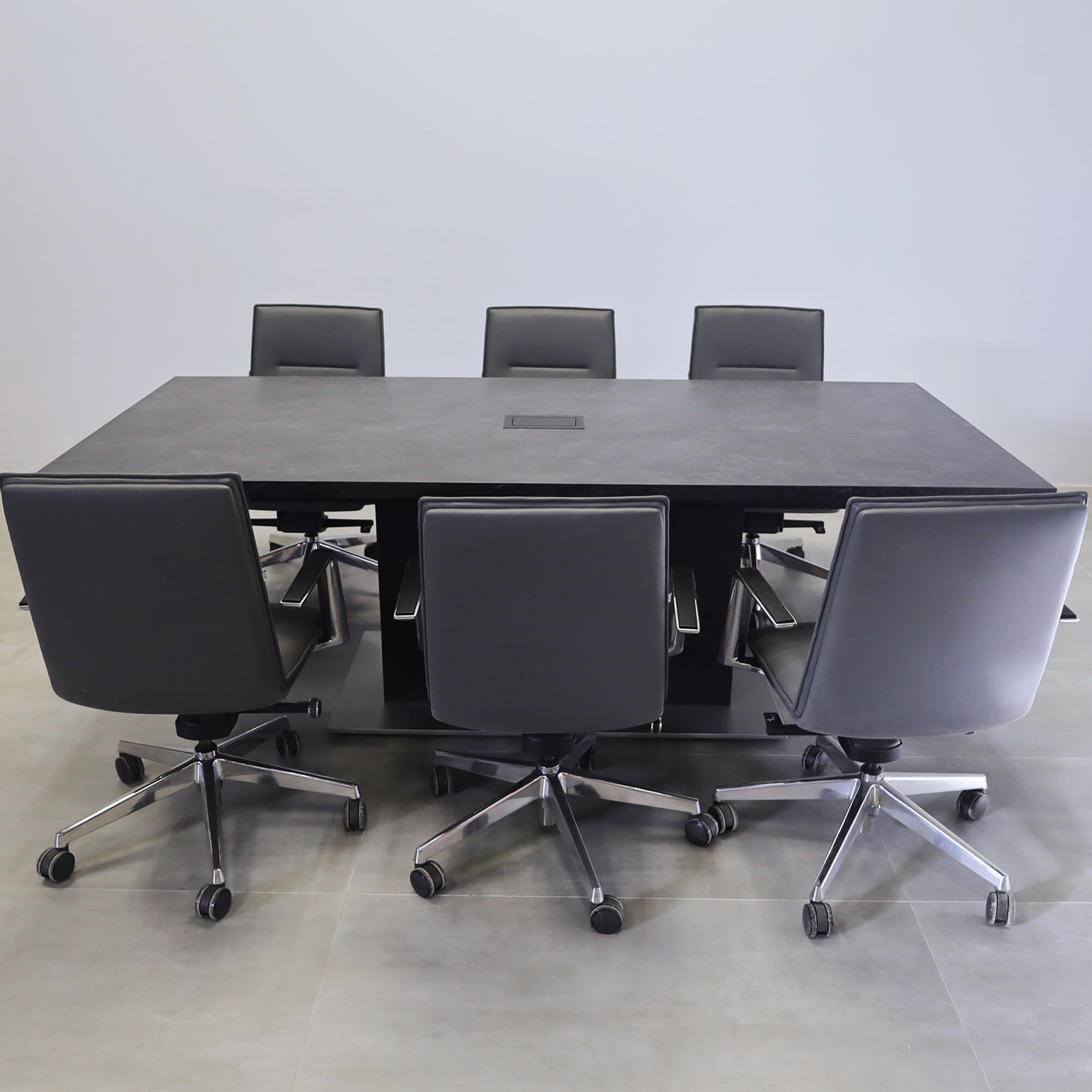 90-inch Aurora Rectangular Conference Table with 1 1/2