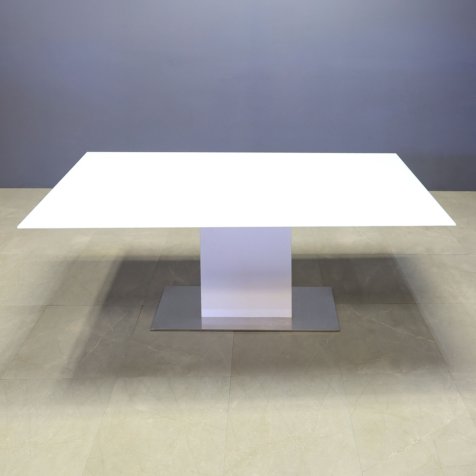 90-inch Omaha Rectangular Conference Table in 1/2