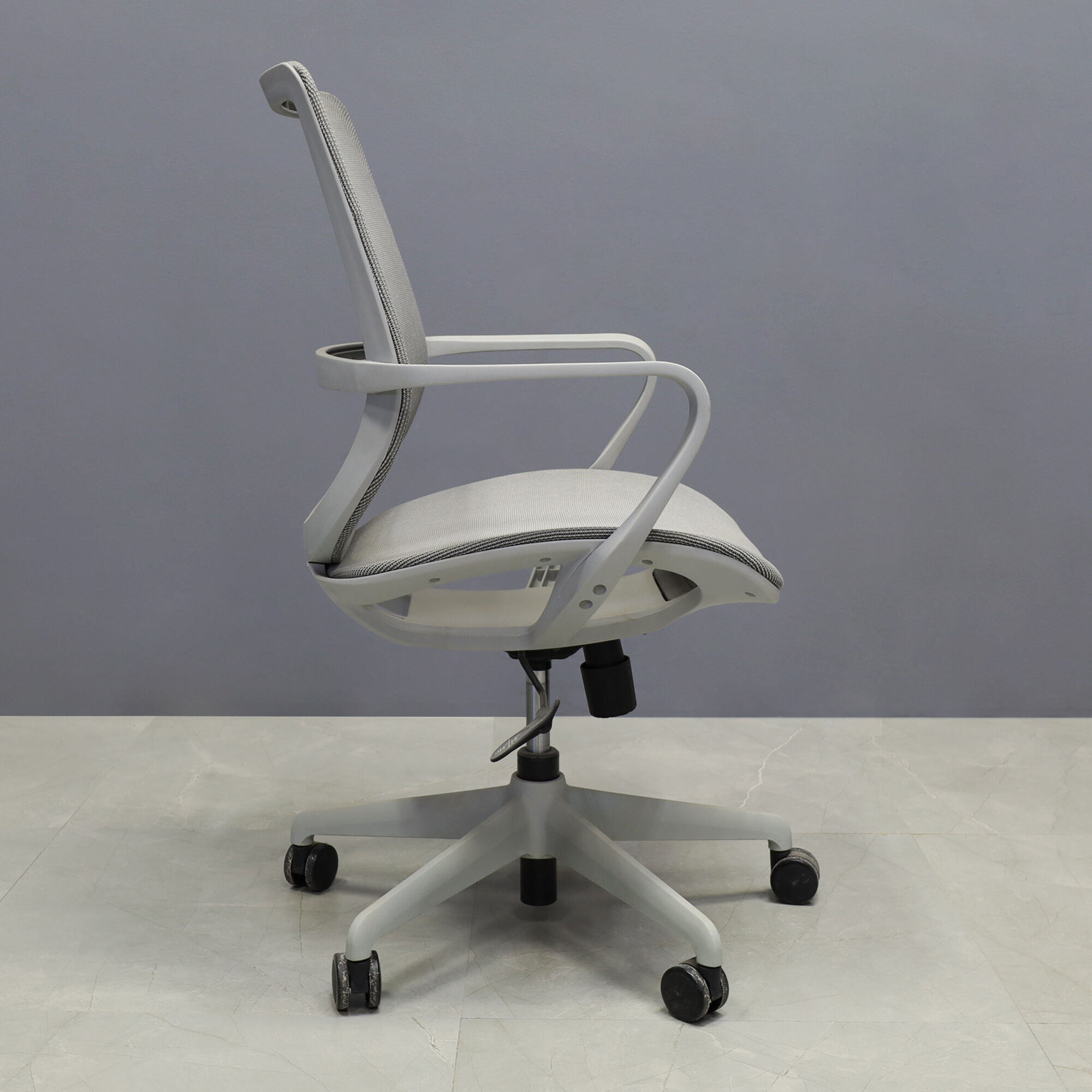 Megan Fabric High-Back Commercial Office Chair, shown here.
