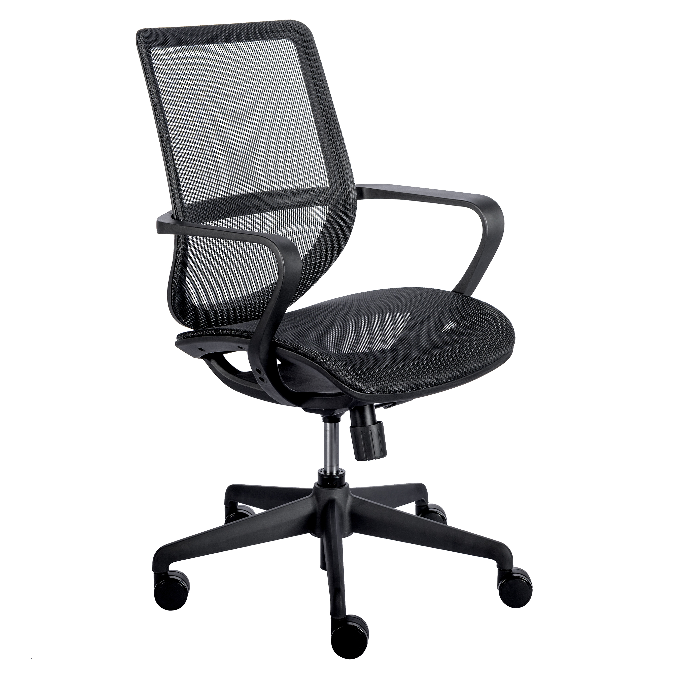 Megan Black Mesh Office Chair 