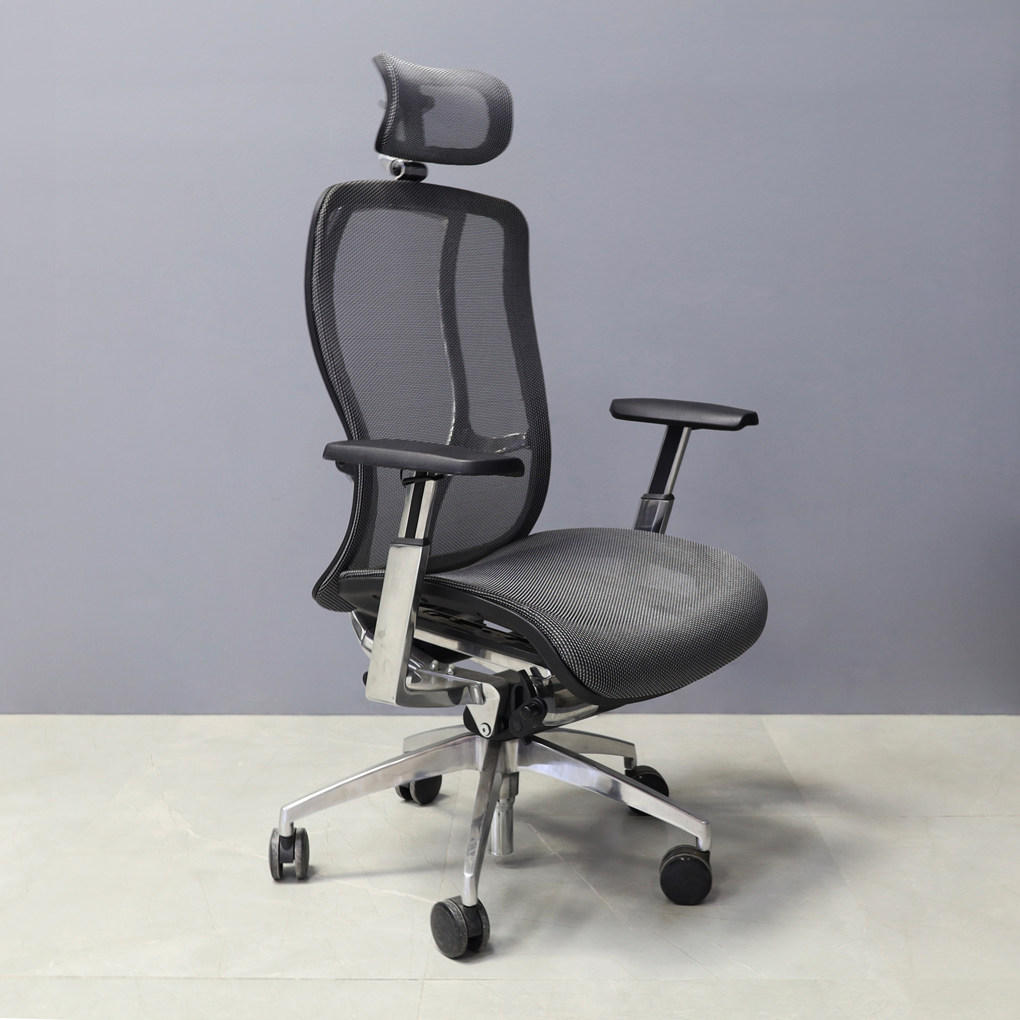VESTA Ergonomic High Back Mesh Executive Desk Chair, shown here.