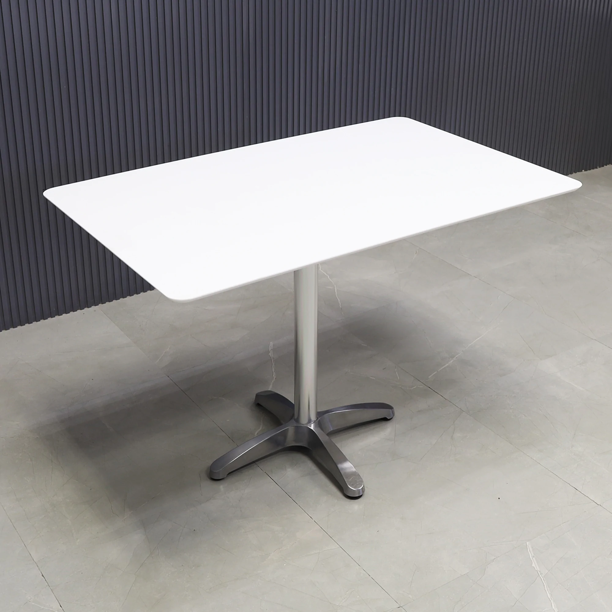 California Rectangular/Square Engineered Stone Cafeteria Table