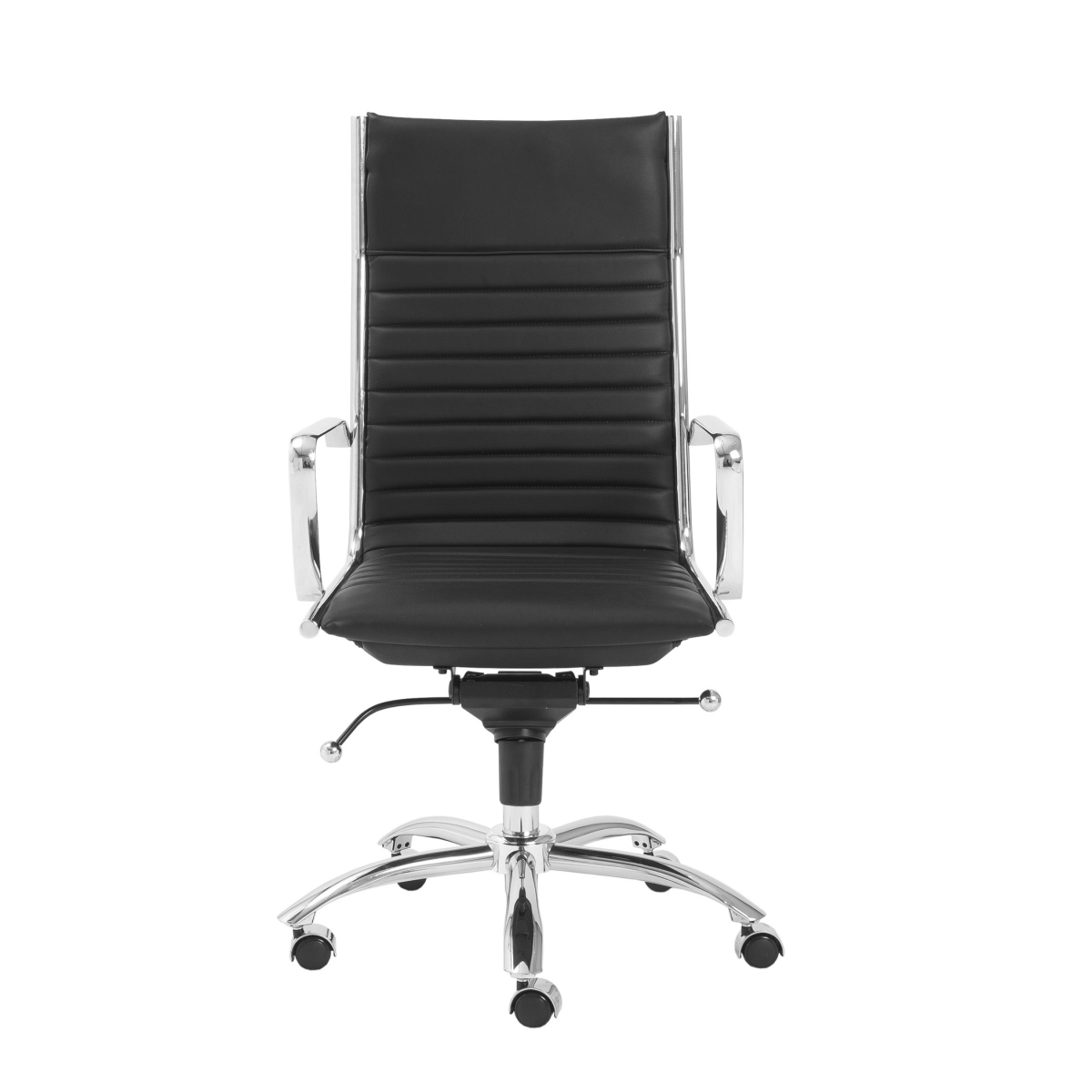 Dirk High Back Leather Chair
