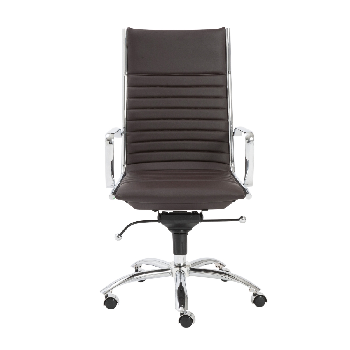 Dirk High Back Leather Chair