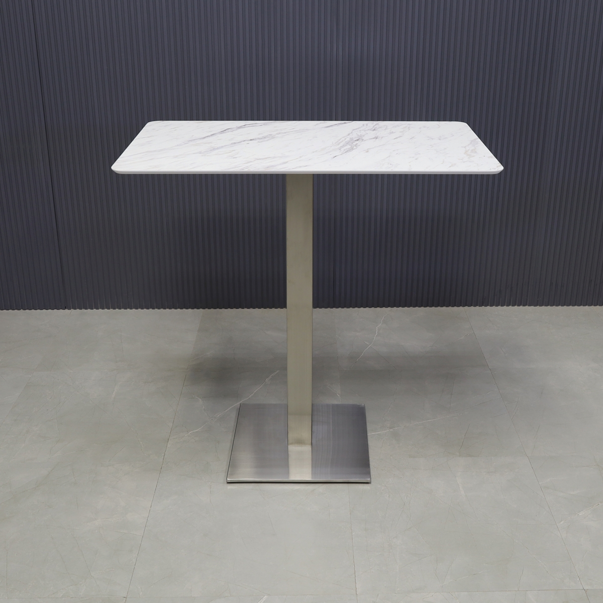 California Rectangular/Square Engineered Stone Bar Table