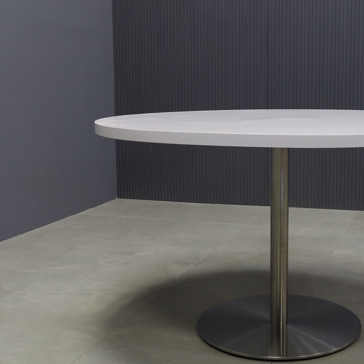 California Round Conference Table with Laminate Top