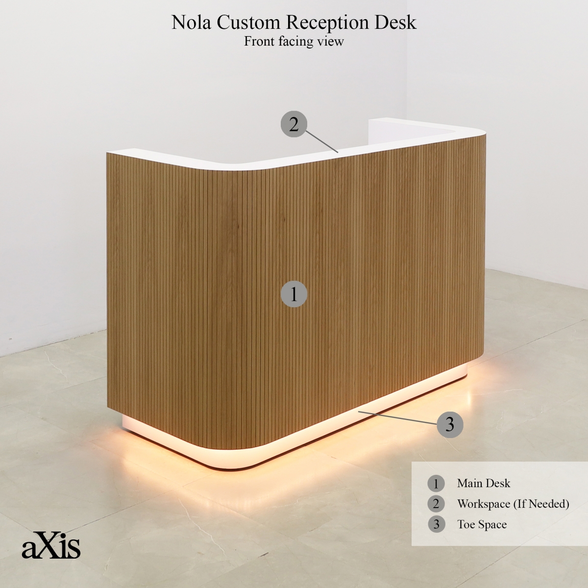 Nola Custom Reception Desk