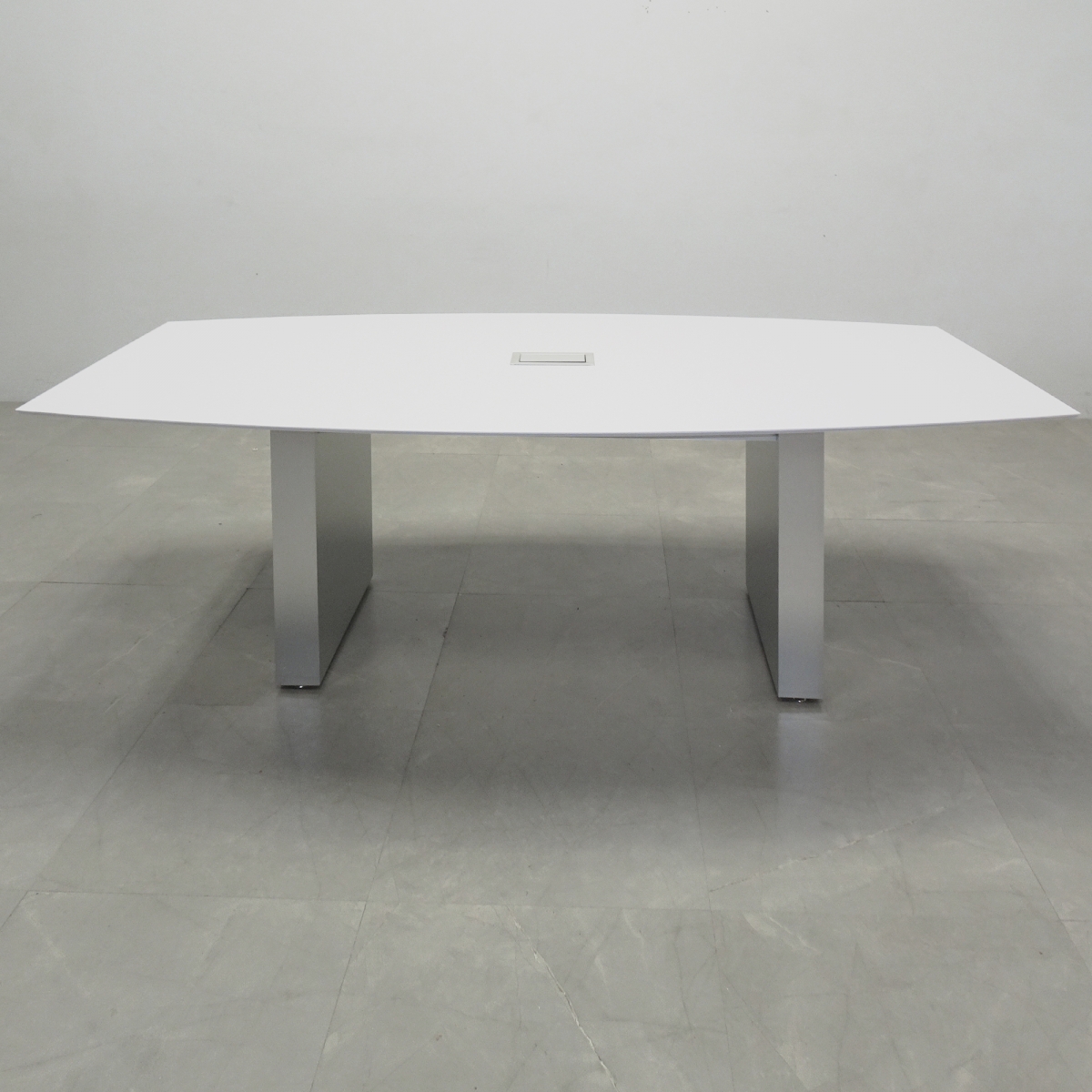 90 In. Axis Boat Stone Conference Table  - Stock # 1001-S