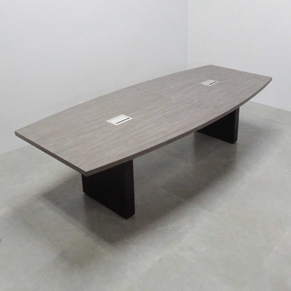 Axis Boat shape Table With Laminate Top
