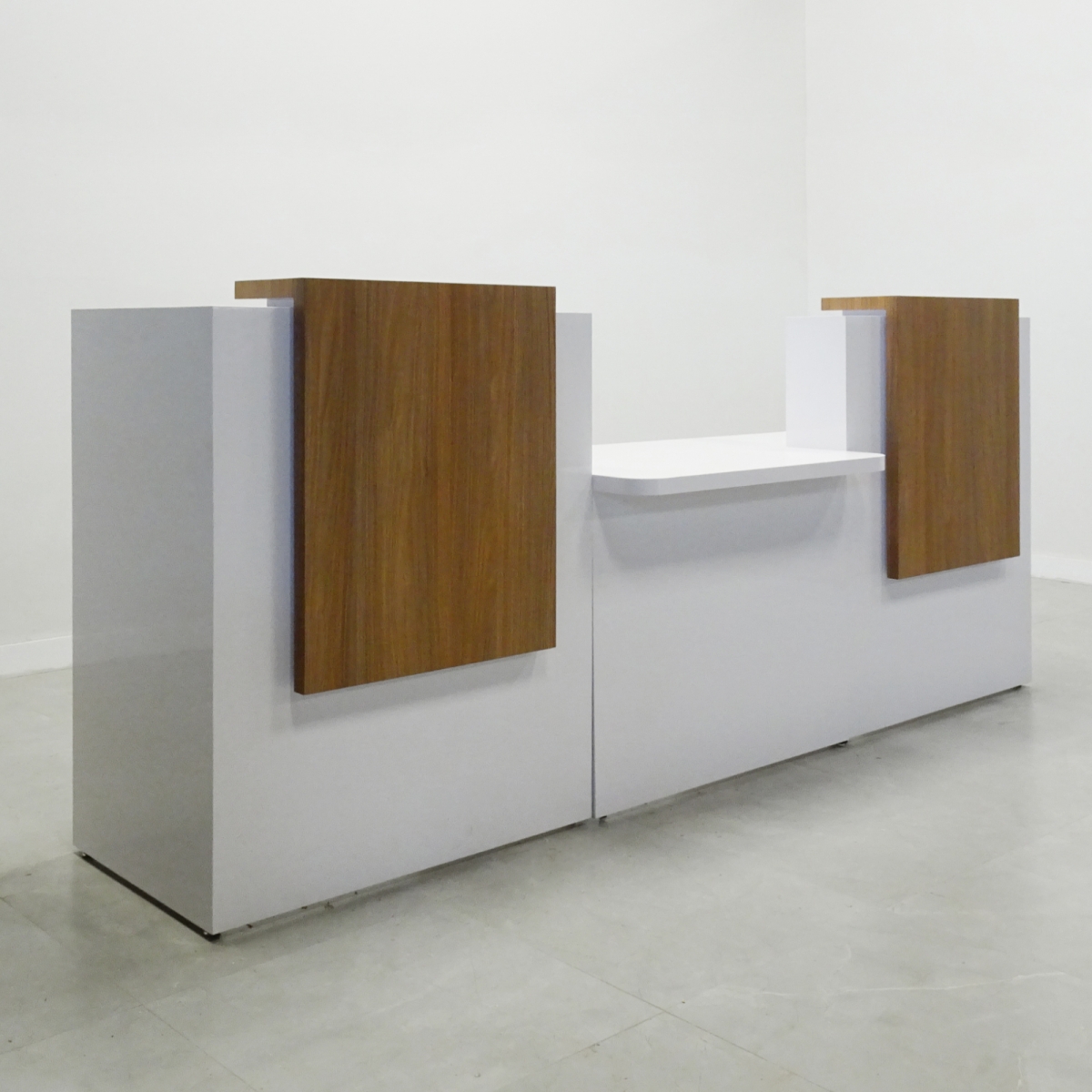 Chicago Custom Reception Desk Double Counter with ADA 