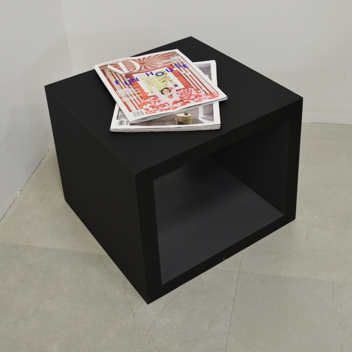 16 in. Axis Cubby Side Table - Stock # 1001-S
