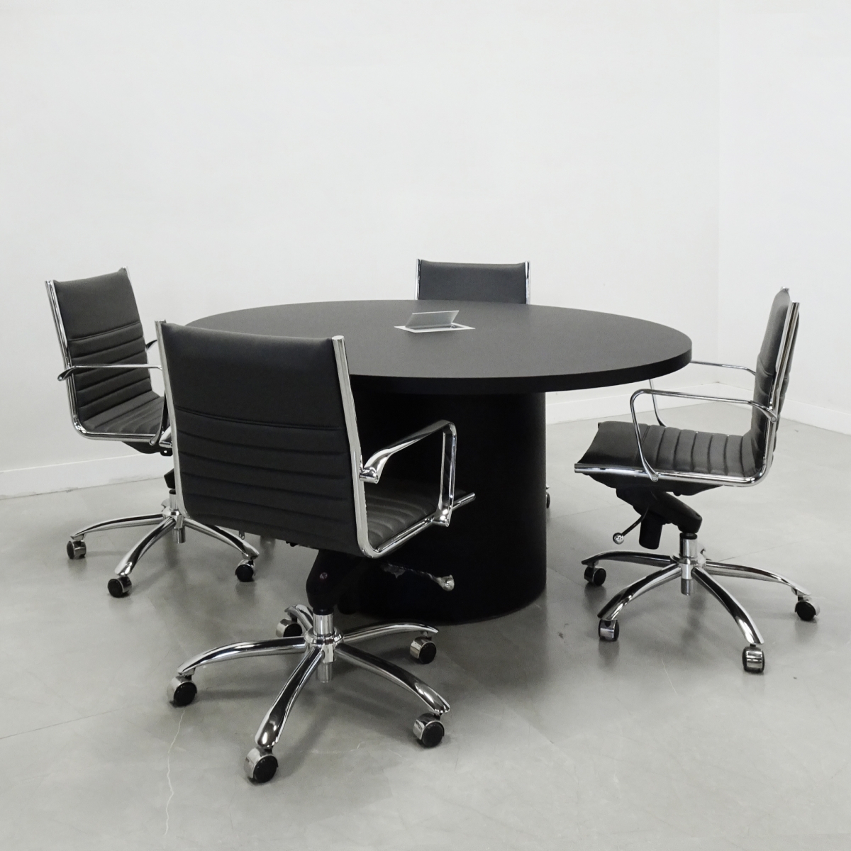 Axis Round Laminate Meeting Table 