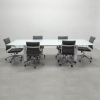 Axis Rectangular Conference Table With Glass Top