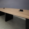 142-inch Aurora Boat Conference Table in 1/2