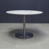 42-inch California Round Conference Table with 1/2