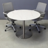 42-inch California Round Conference Table in 1/2