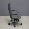 Della High Back Executive Chairs in gray upholstery, shown here.