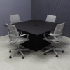 60-inch Aurora Square Shape Conference Table in 1/2