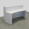 
Seattle right Desk with White Gloss Panel and customizable LED lights that comes in a variety of colors. 72 In.