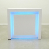 New York Straight WG Laminate Base Counter Back Panel Panel Color LED 