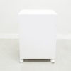 axis mobile storage cabinet white gloss